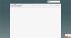 Desktop Screenshot of childtrauma.org
